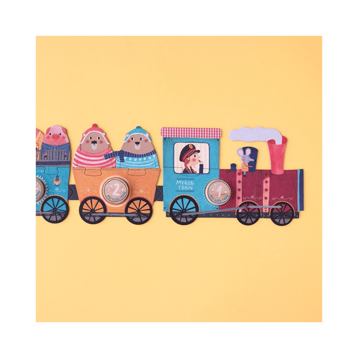 Telpuzzel - 2 jaar en ouder - MY LITTLE TRAIN