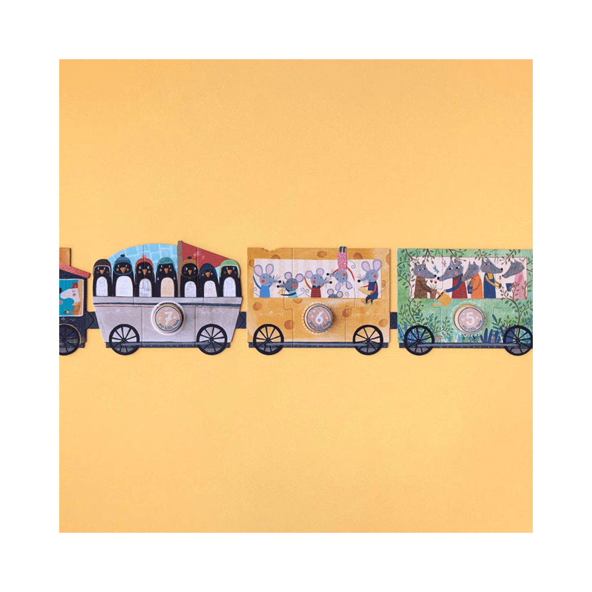 Telpuzzel - 2 jaar en ouder - MY LITTLE TRAIN