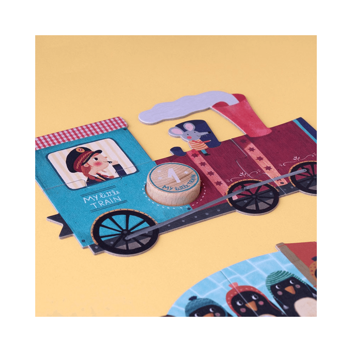 Telpuzzel - 2 jaar en ouder - MY LITTLE TRAIN