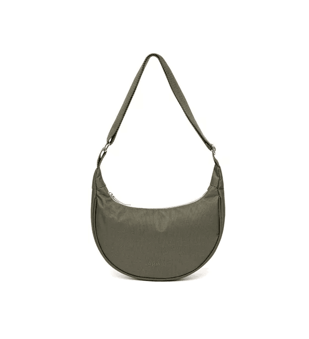 Schoudertas  Lua - Stripes Olive