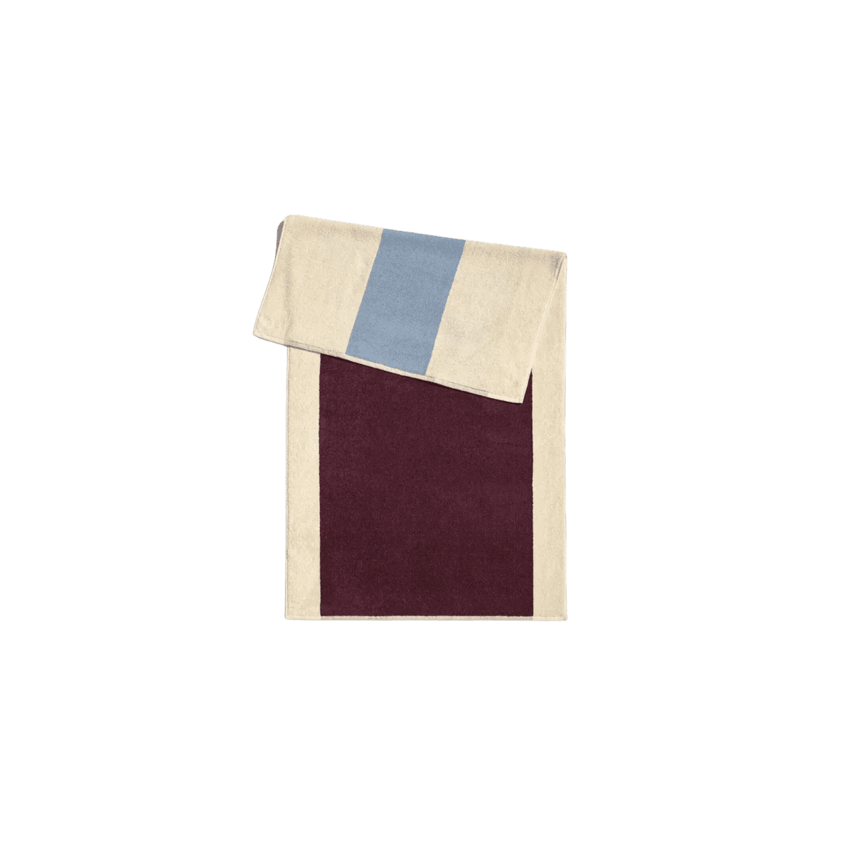 Handdoek 50x100  Sky Blue Bordeaux