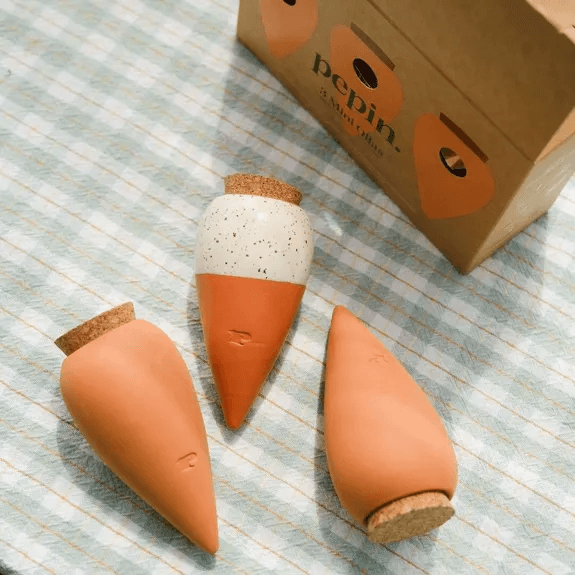 Trio Mini Ollas – Natuurlijk en automatisch bewateringssysteem voor je planten