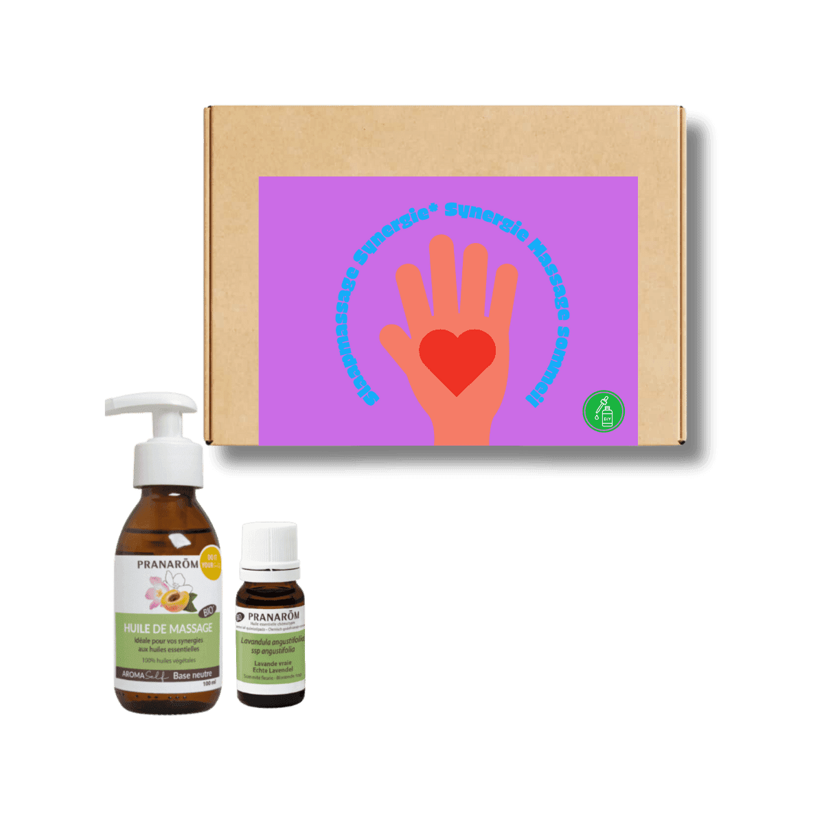 Coffret cadeau Pranarôm DIY - Synergie Massage sommeil BIO