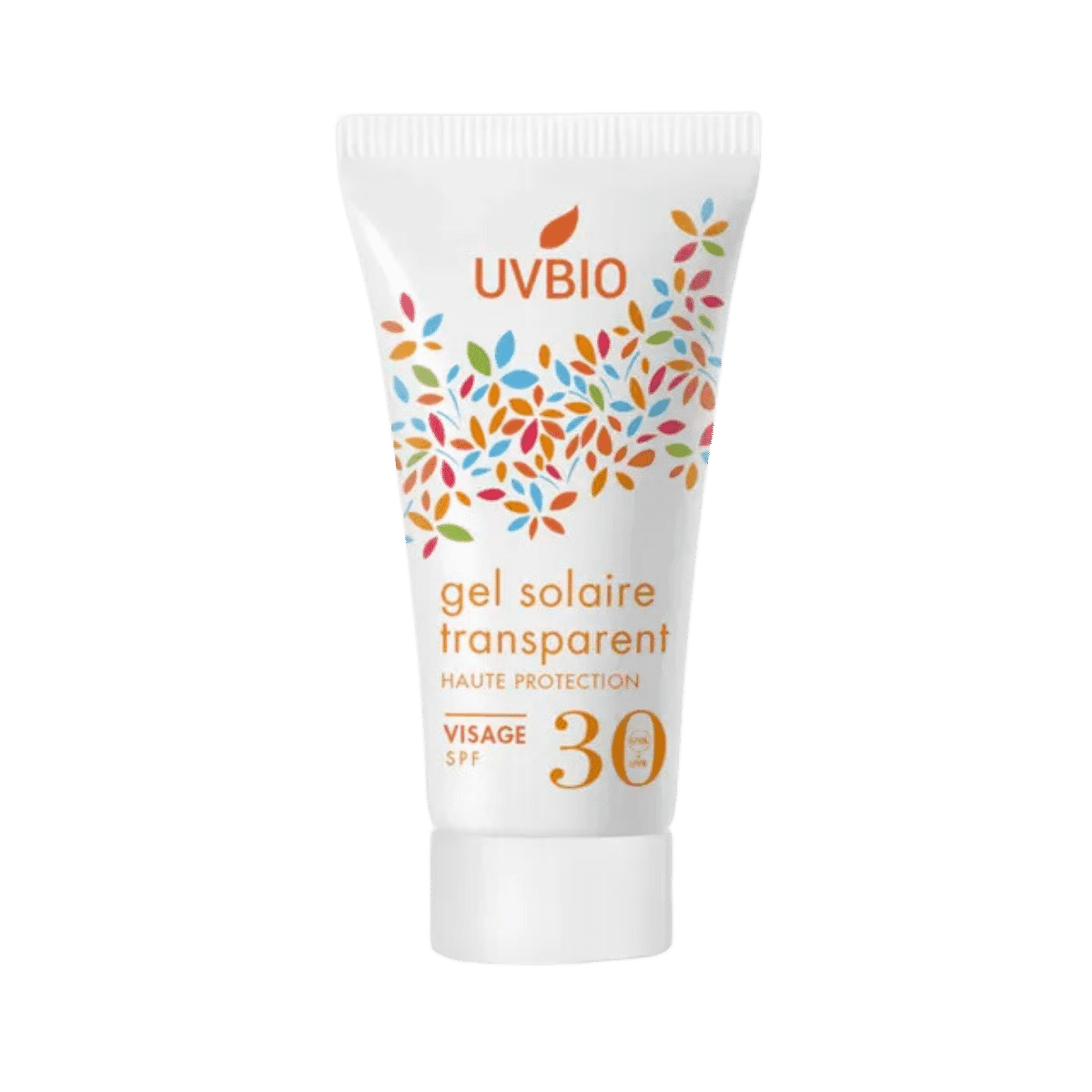 Transparante biologische gezichtszonnebrandgel SPF 30 - 30ml