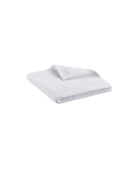 Serviette de toilette recyclée Abby Blanc 50 x 100