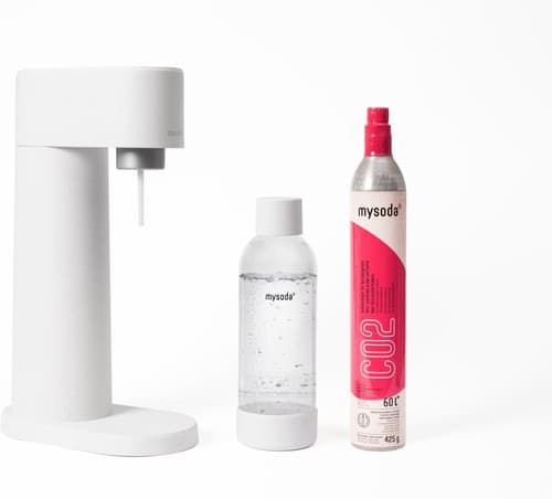 Sprankelend water machine - WOODY - Wit