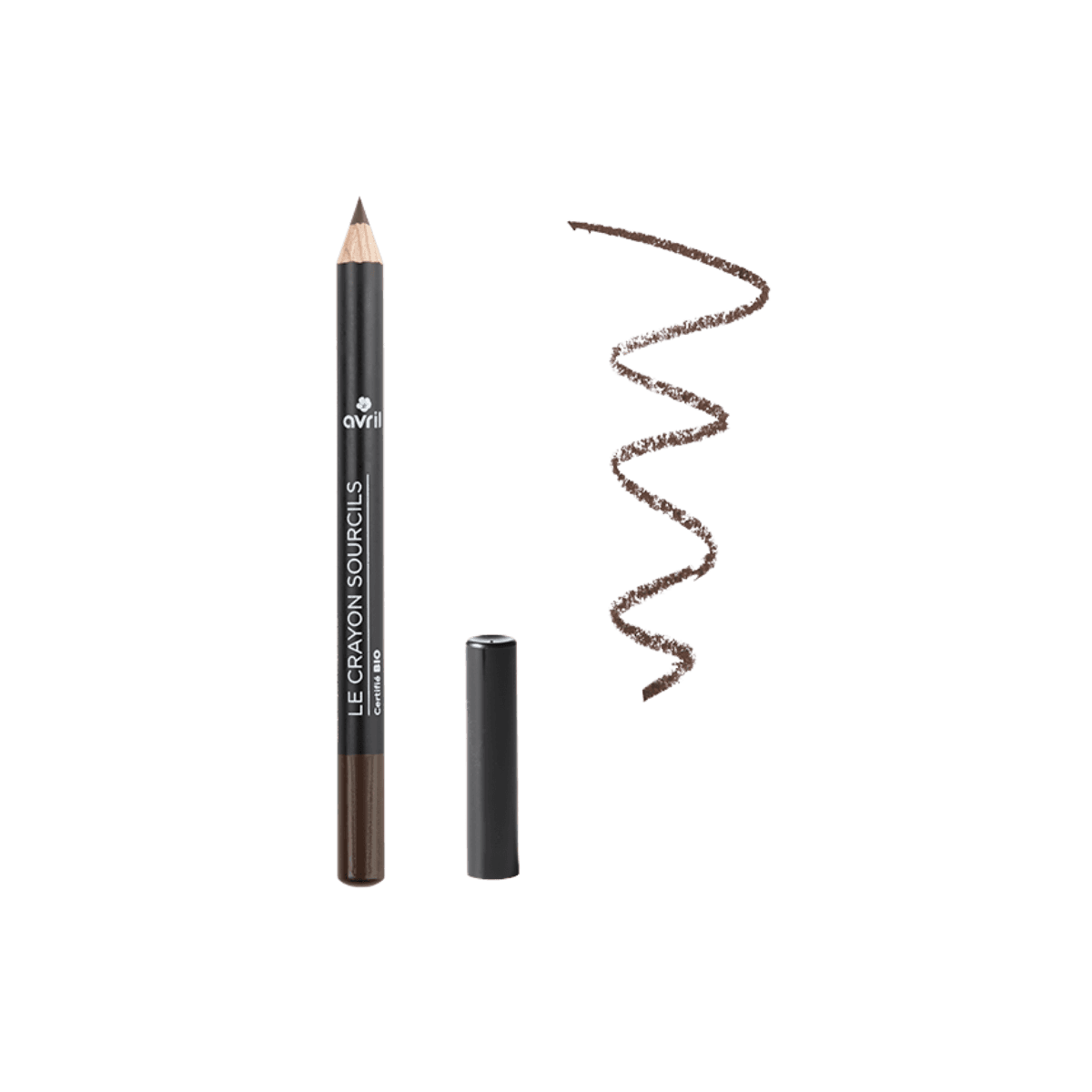 Crayon sourcils - BRUN - Certifié Bio
