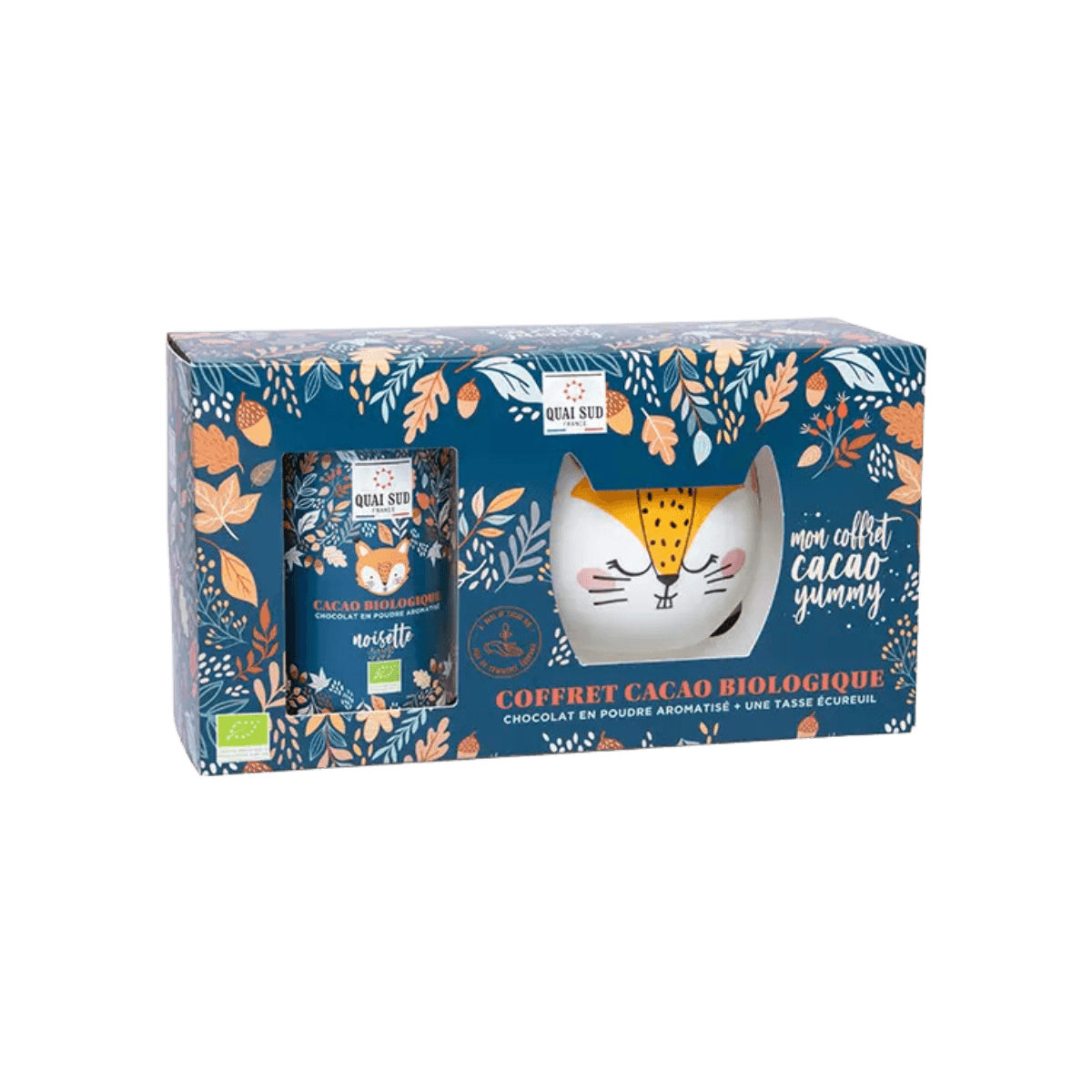 YUMMY" Eekhoorn Biologische Hazelnoot Cacao Geschenkset