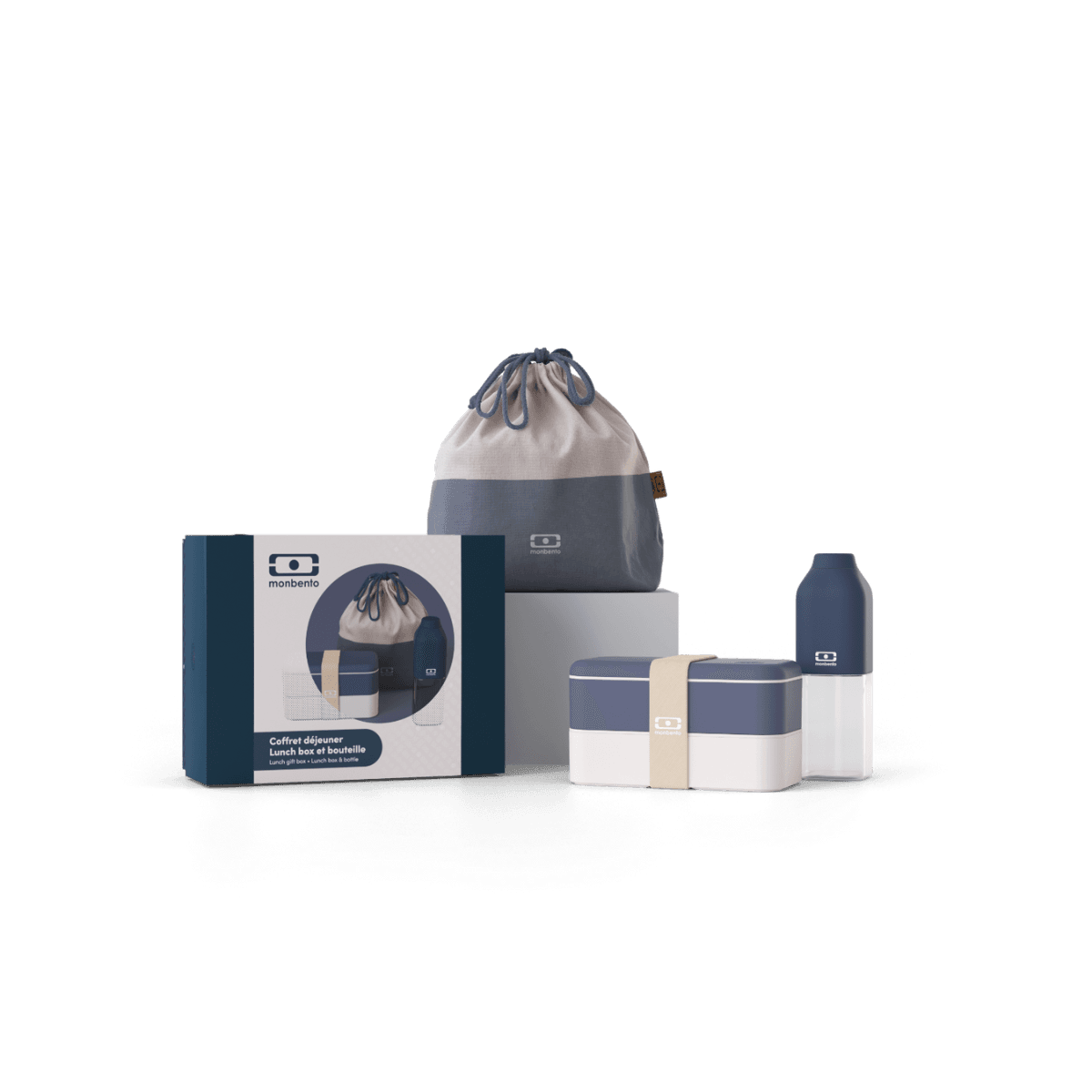 Coffret déjeuner nomade - COFFRET CADEAU - Bleu nomade