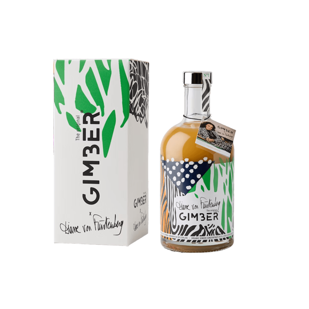 Biologische gember siroop (beperkte editie) - Gimber N°1 ORIGINAL x DIANE VON FURSTENBERG - 700ml