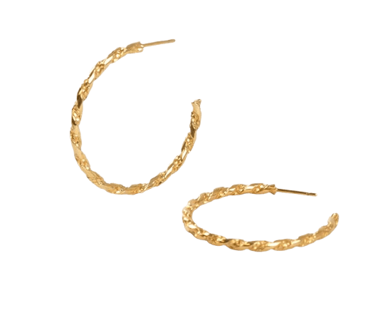 Creolen Dina - Plaqué or