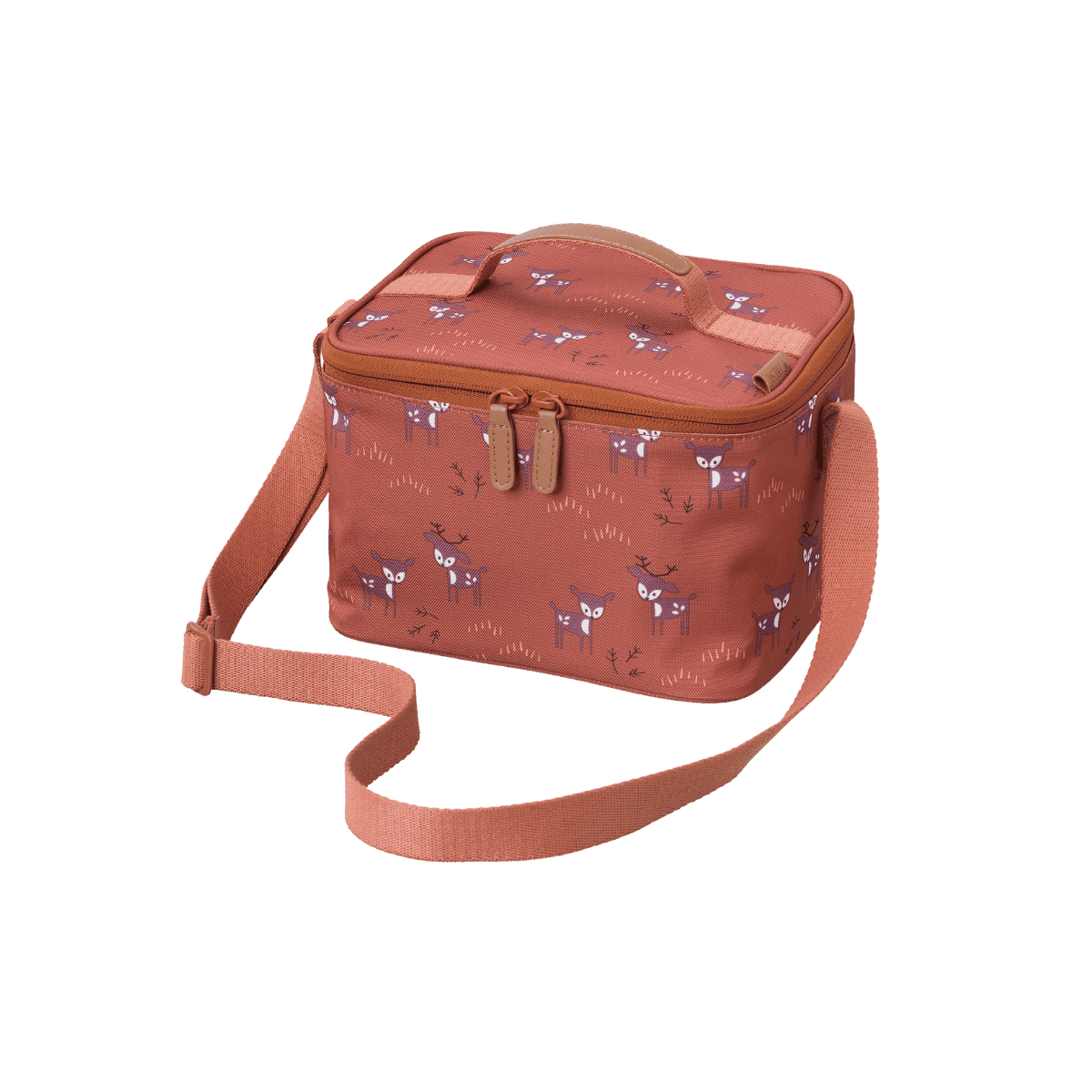 Grote Lunchtas - Deer Amber Brown