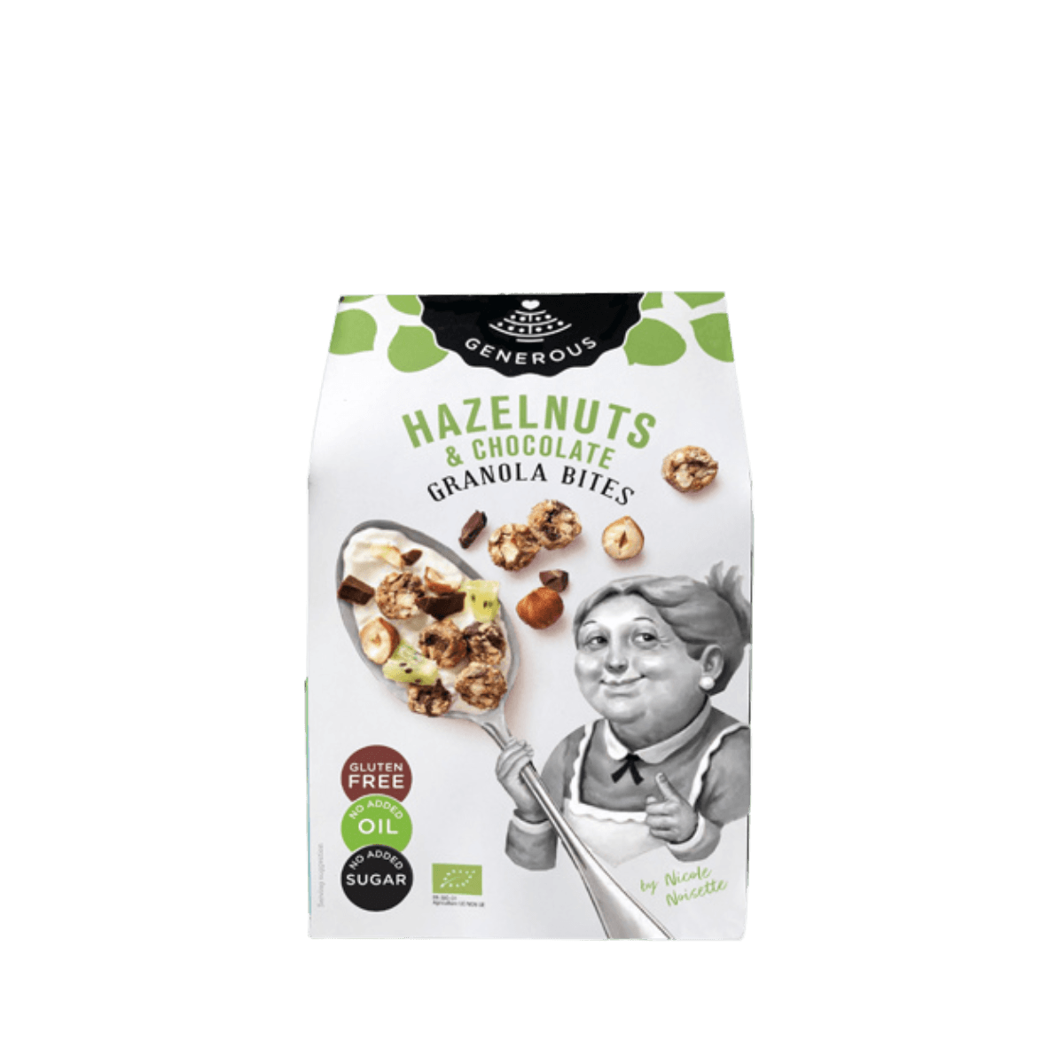 Bouchées de Granola - Noisettes chocolat - Granola Bites 300g BIO