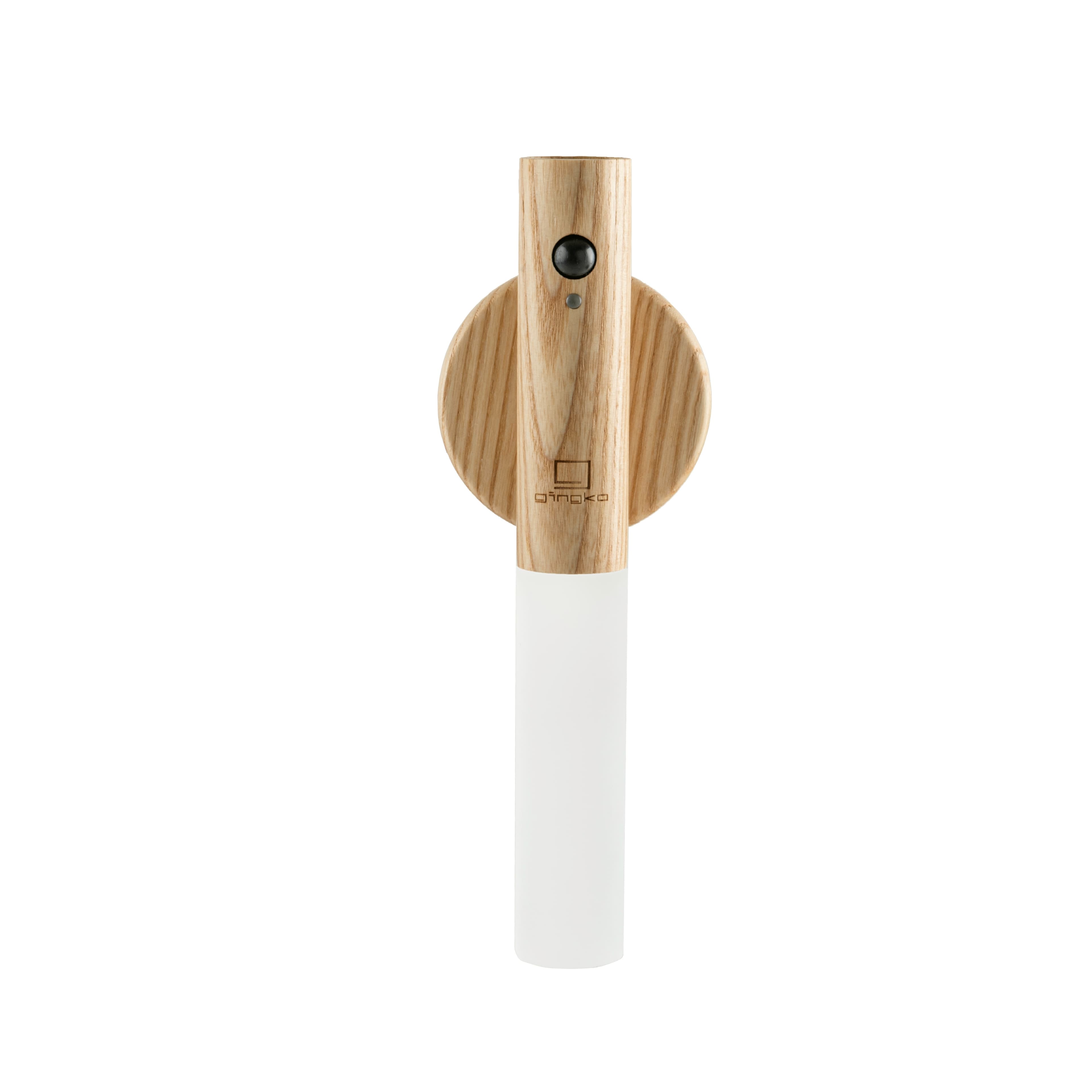 Draagbare wandlamp - essenhout wit - SMART BATON LIGHT WHITE ASH