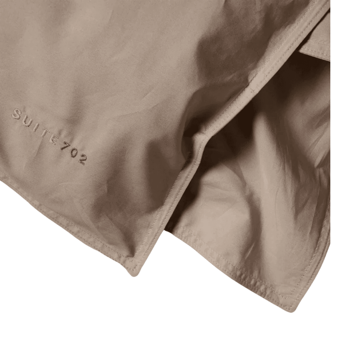 140X220 Percale 100% Coton Dekbedovertrek - Camel PDBO140_CA