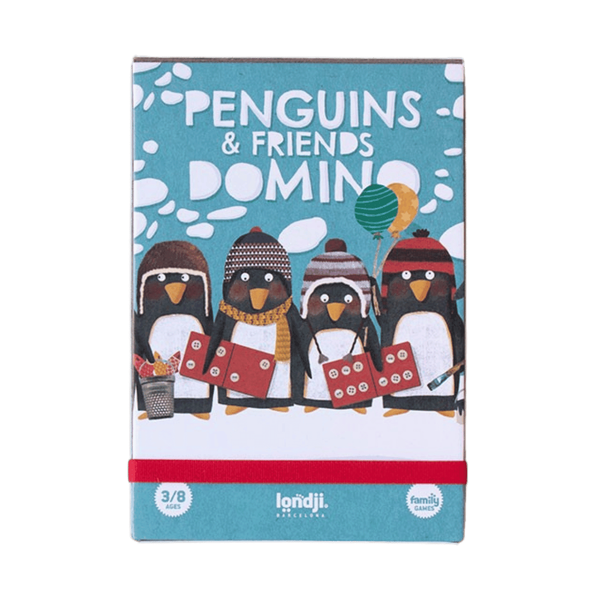 Dominospel - 3 jaar en ouder - PENGUINS AND FRIENDS