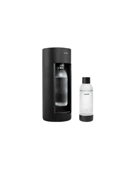 Sprankelend water machine Glassy - Black