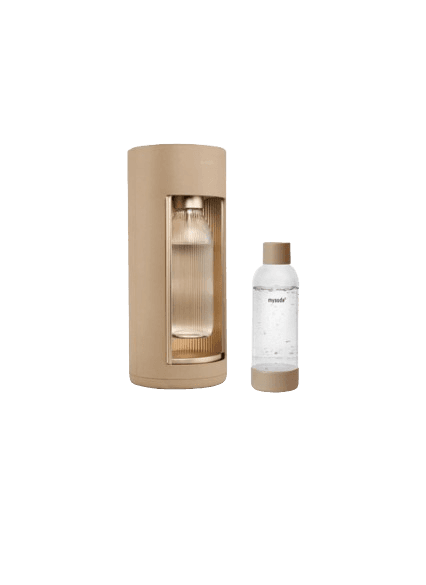 Sprankelend water machine Glassy - Latte