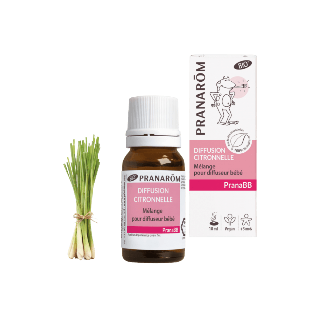 Mengsel voor diffuser baby - Etherische olie citroenkruid BIO - 10 ML