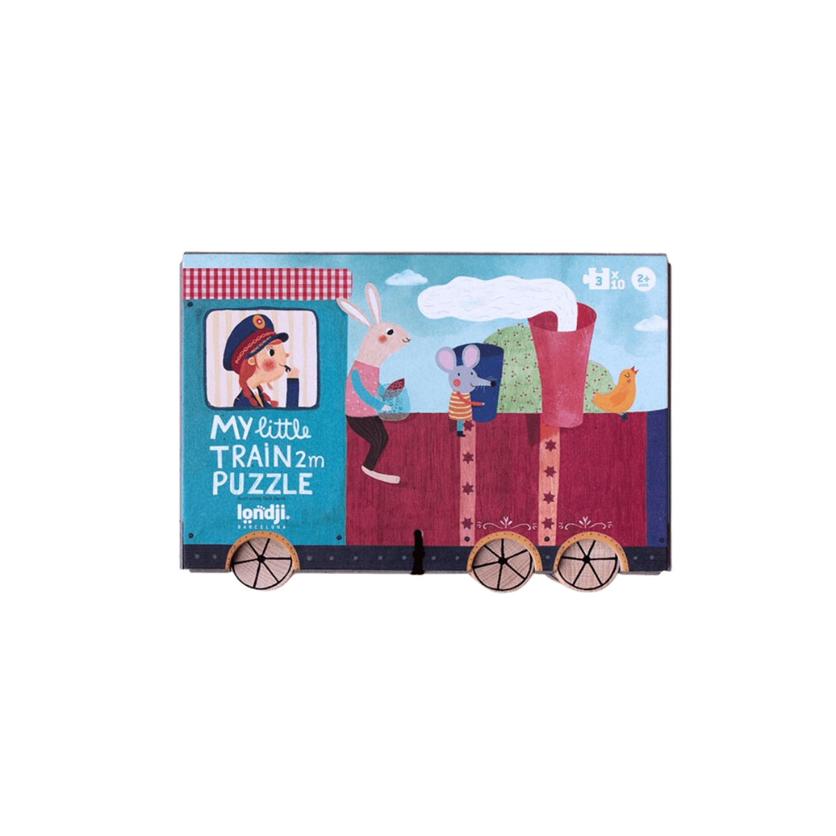 Telpuzzel - 2 jaar en ouder - MY LITTLE TRAIN