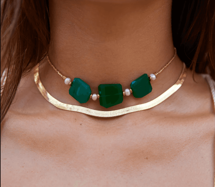 Halsketting Choker SADE III