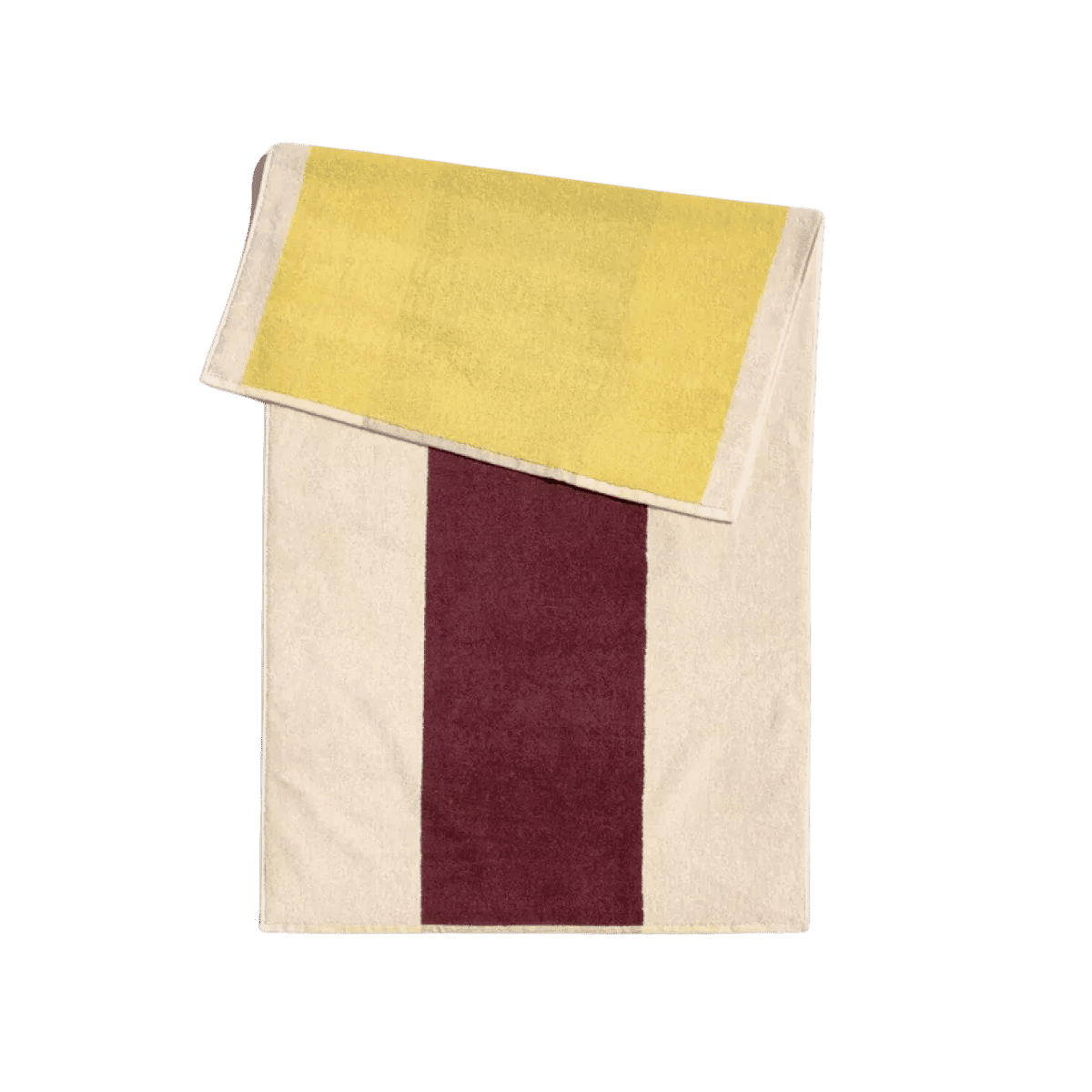 Handdoek / badlaken 70x140 Yellow Bordeaux
