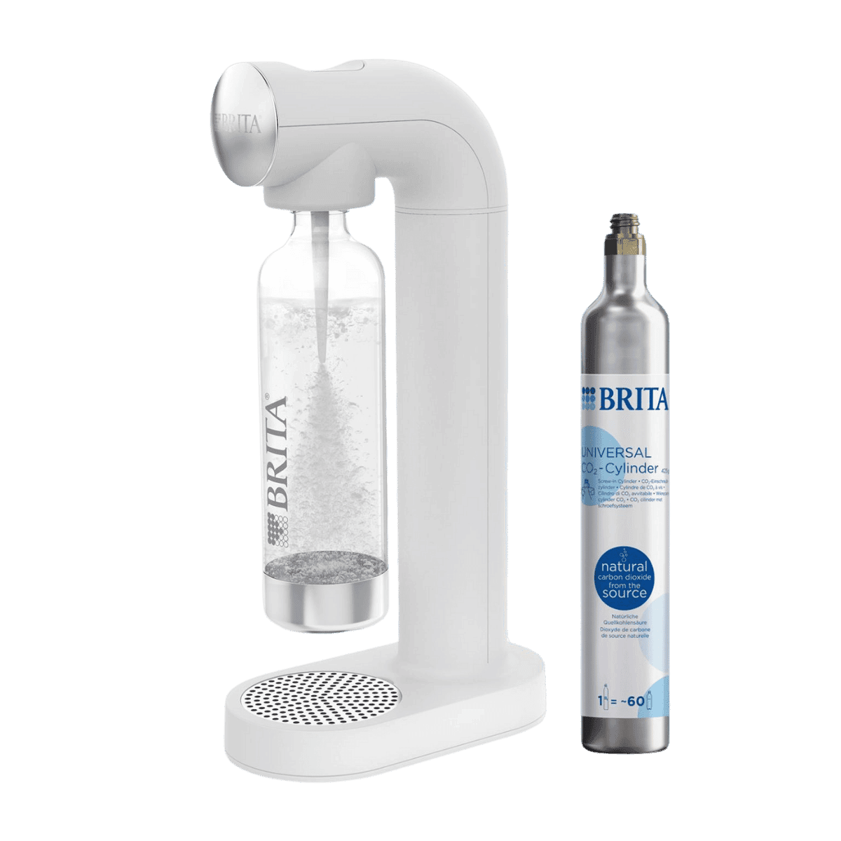 Sprankelend water machine Brita SodaOne Blanc BA1049250