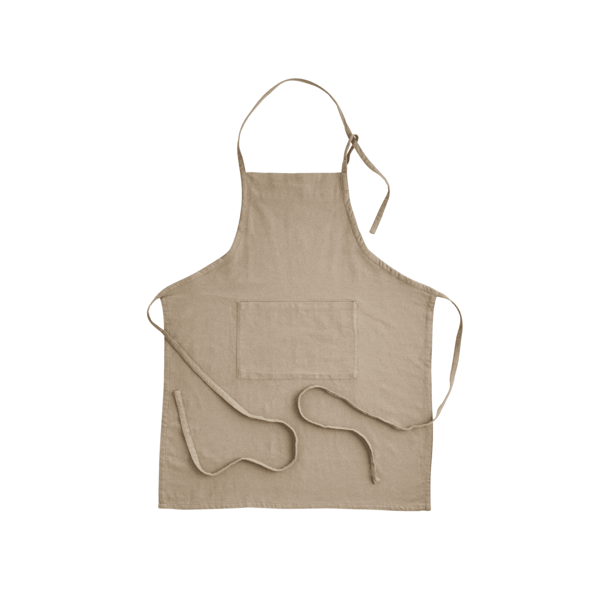 Schort - Bruin - APRON RECYCLED - BROWN
