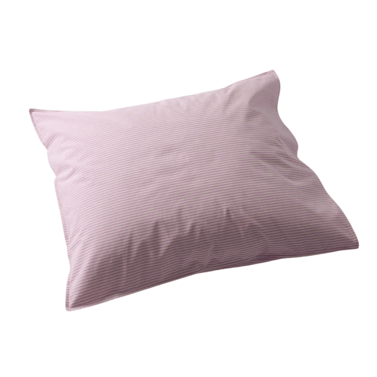 Taie d'oreiller 60x70 Stripe Percale 100% Coton - Pink Ecru