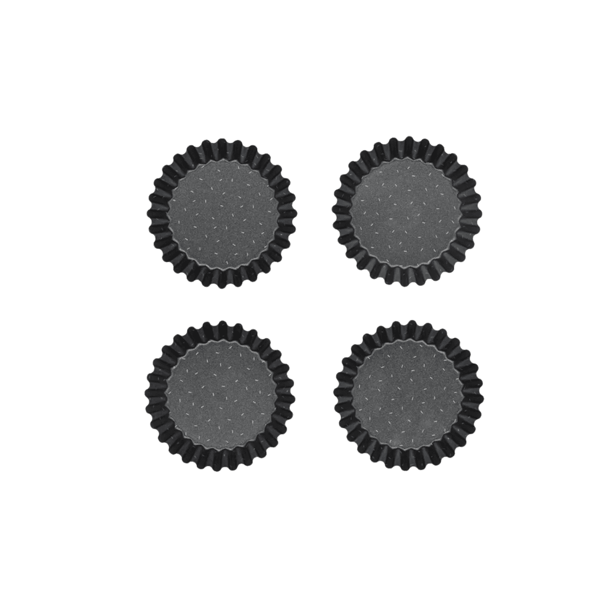 Tefal Set van 4 taartvormpjes 11cm PerfectBake J5548102